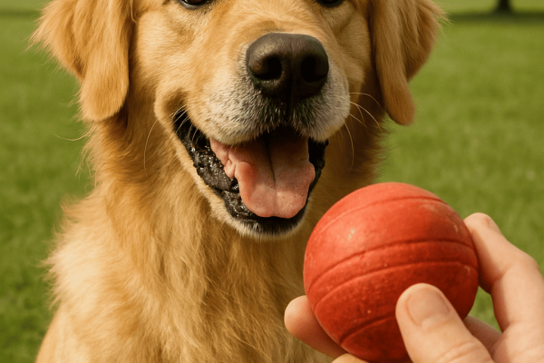 A_photograph_captures_a_Golden_Retriever_outdoors_