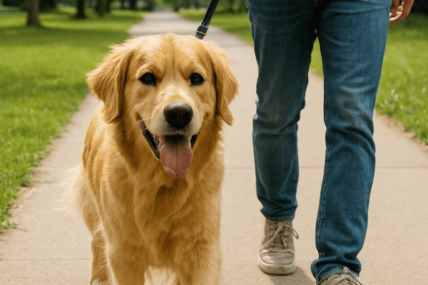 A_photograph_of_a_golden_retriever_and_its_owner_c